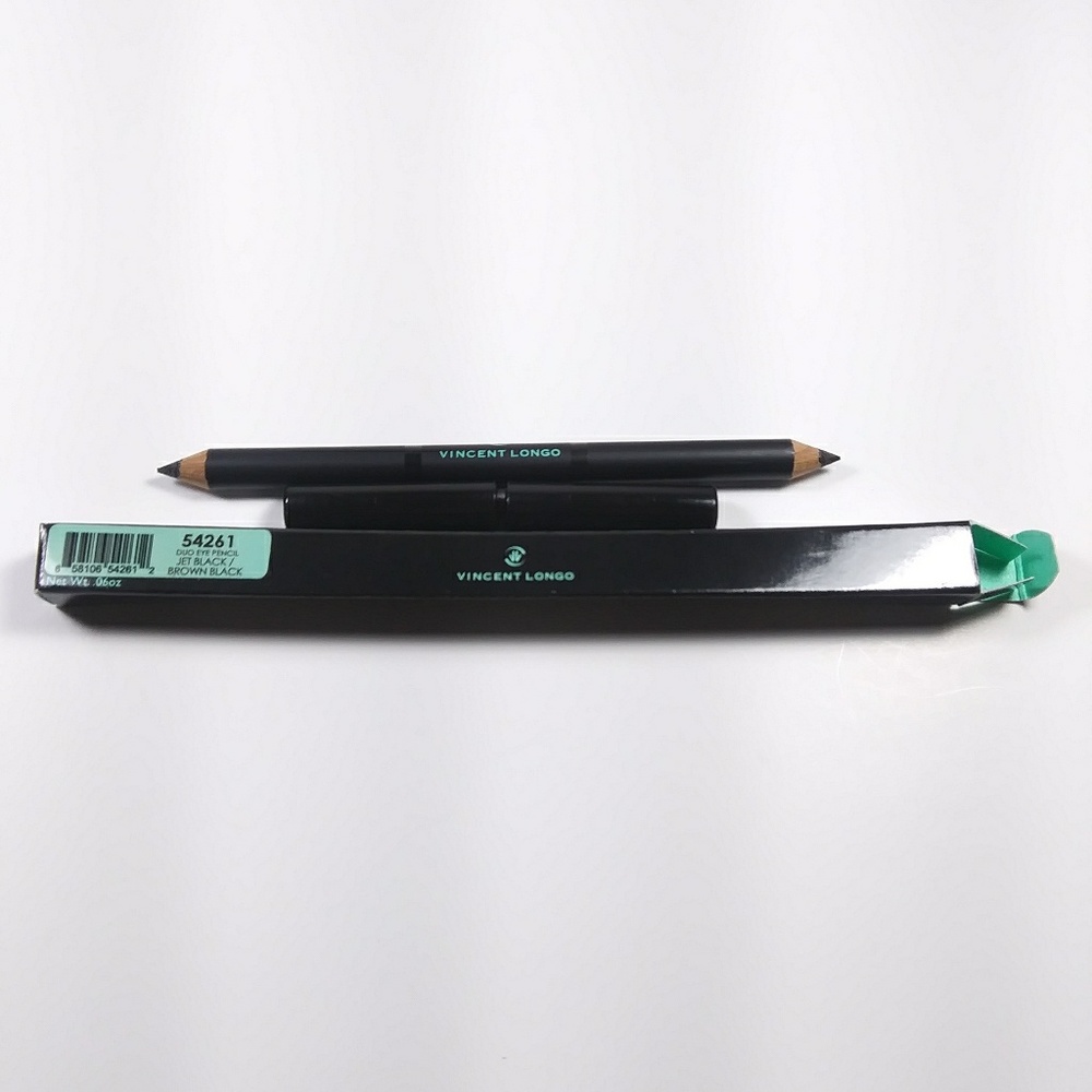 Vincent Longo Duo Eye Pencil Jet Black/Brown Black